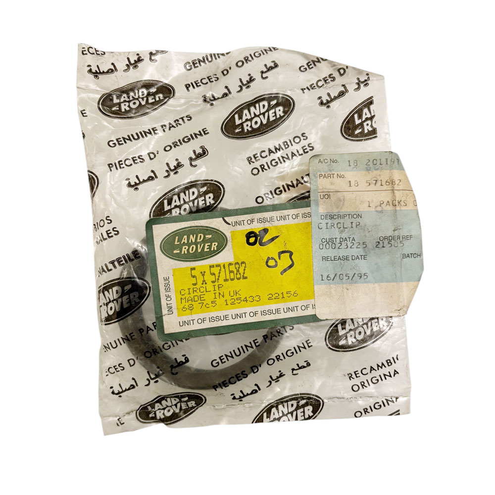 Front & Rear Flange Circlip 571682